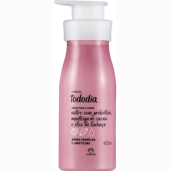 Natura Todo Dia Hidratante Corporal Amora Vermelha e Jabuticaba 400ml - Sem  Fronteiras