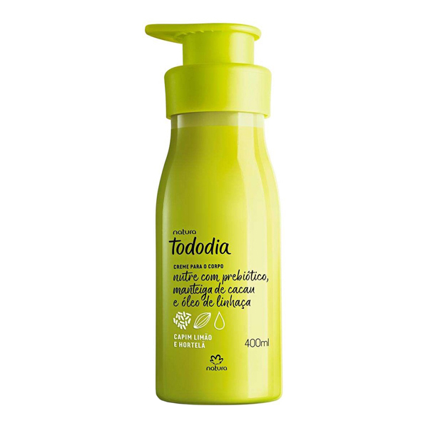 Natura Todo Dia Hidratante Corporal Capim Limao e Hortela 400ml - Sem  Fronteiras